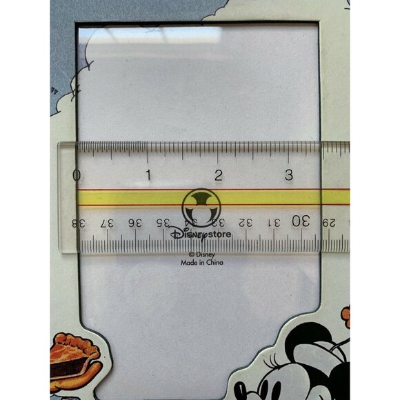Disney Store Photo Picture Frame Large Mickey Minnie 10x8 Fits 5.5x3.5 Retro - Picture 11 of 11